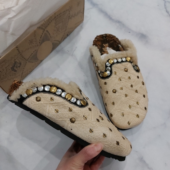 Free People Shoes - Free People Textile Damon Cozy Mules